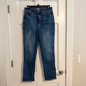Madewell Curvy Stovepipe Jeans